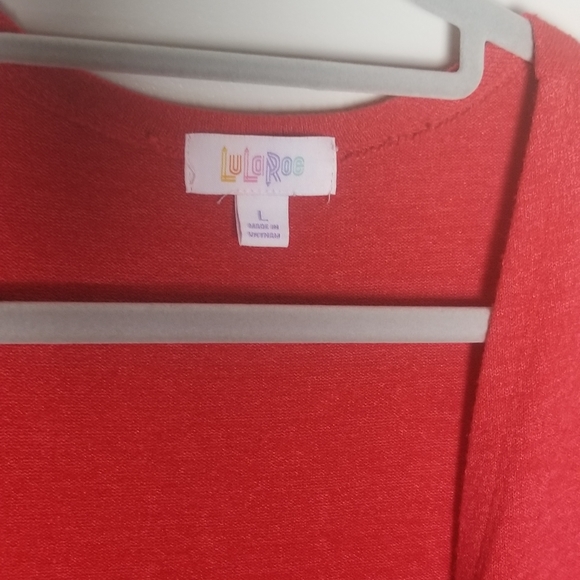 Coral Full Length Maxi Cardigan Duster. - Picture 5 of 7